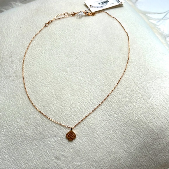 Kate Spade ♠️ Everyday Spade Rose Gold Spade Necklace